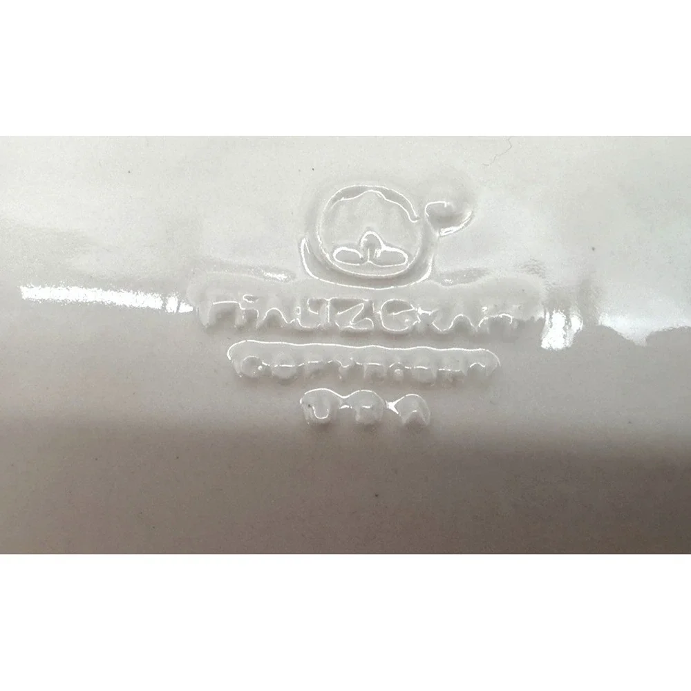 VINTAGE PFALTZGRAFF YORKTOWNE GREEN BREAD PLATTER - 12.25
